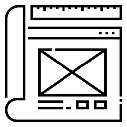 Entwicklungslayout  Symbol