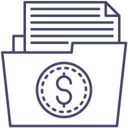 Financial Documents  Icon