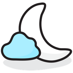 Cloudy Night  Icon