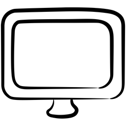 Anzeigemonitor  Symbol