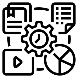 Effektives Zeitmanagement  Symbol