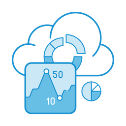 Cloud-Analyse  Symbol