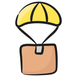 Air Balloon Delivery  Icon