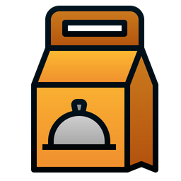 Food Delivery Bag  Icon