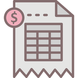 Billing Invoice  Icon