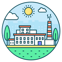 Factory Area  Icon