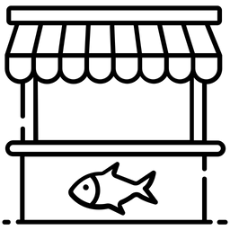 Fischhändler  Symbol