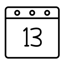 13 Datum  Symbol