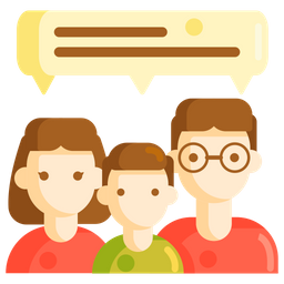 Familienfeedback  Symbol