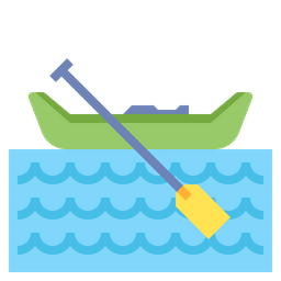 Canoeing  Icon