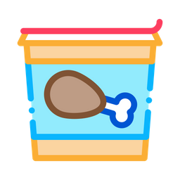 Chicken Bucket  Icon