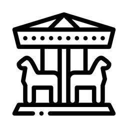 Tierkarussell  Symbol