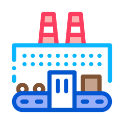 Thermal Power Plant  Icon