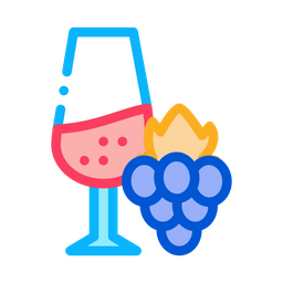 Grapes Wine  Icon