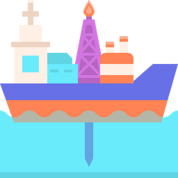 Drill Ship  Icon