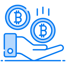 Bitcoin Loan  Icon