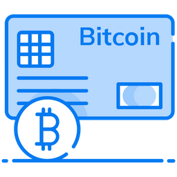 Bitcoin Card  Icon