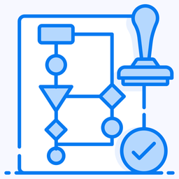 Proceso de aprobación  Icono