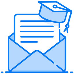 Bildungs-E-Mail  Symbol