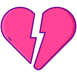 Broken Heart  Icon