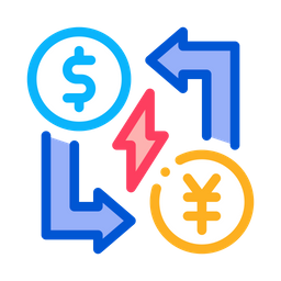 Transfer Currencies  Icon