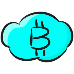 Bitcoin Cloud  Icon