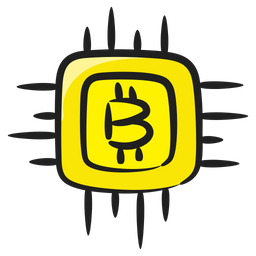 Bitcoin Microprocessor  Icon