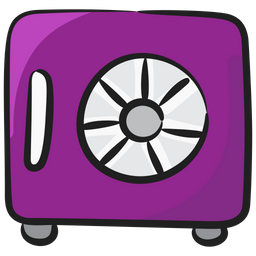 Bank Safe  Icon