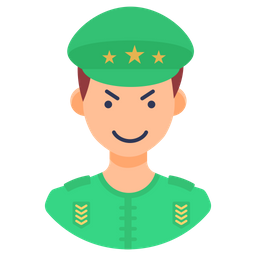 Army Person  Icon