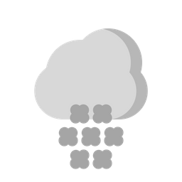 Cloud Snow  Icon