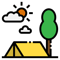 Camping  Icon