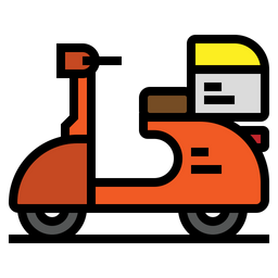 Delivery Scooter  Icon