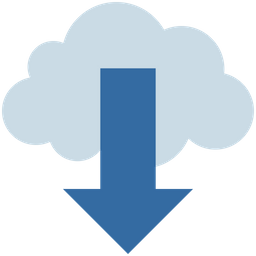 Cloud Download  Icon