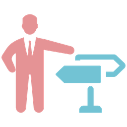 Business Direction  Icon