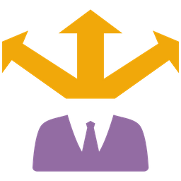 Business Direction  Icon