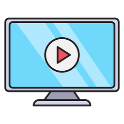 Video Play Media Icon