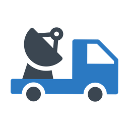 Dish Truck  Icon