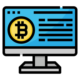 Bitcoin Website  Icon