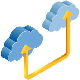 Rede em nuvem  Ícone