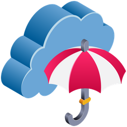 Cloud Insurance  Icon