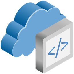 Cloud Coding  Icon