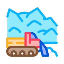 Snow Blower Truck  Icon