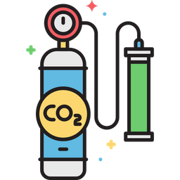 Carbon Dioxide  Icon