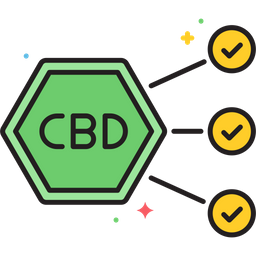 CBD Vorteile  Symbol