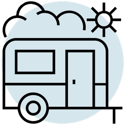 Caravan Trailer  Icon