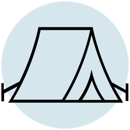 Camp  Icon