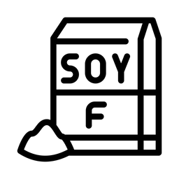 Sojamehl-Paket  Symbol