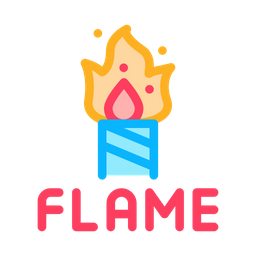 Feuerwerk Flamme  Symbol