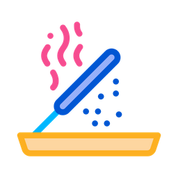 Aromatischer Stick  Symbol