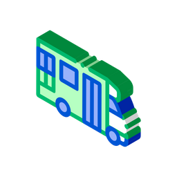 Air Automobile Bus Icon